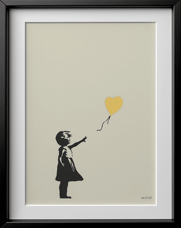 BANKSY FRAME ARTWORK